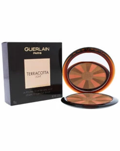 Guerlain Women's 0.3oz 04 Deep Golden Terracotta Light Healthy Glow Powder Lip & Cheek Makeup -Guerlain shop online 1111109993 RLLZ 2