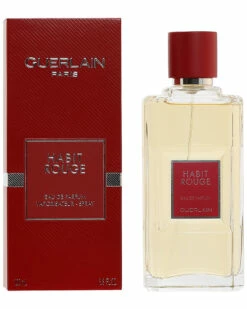 Guerlain Men's 3.4oz Habit Rouge Eau De Parfum Spray Cologne & Aftershave