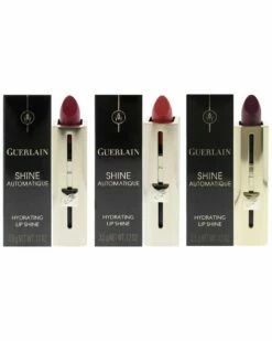 Guerlain 3pc Shine Automatique Hydrating Lip Shine Set Women Makeup Sets