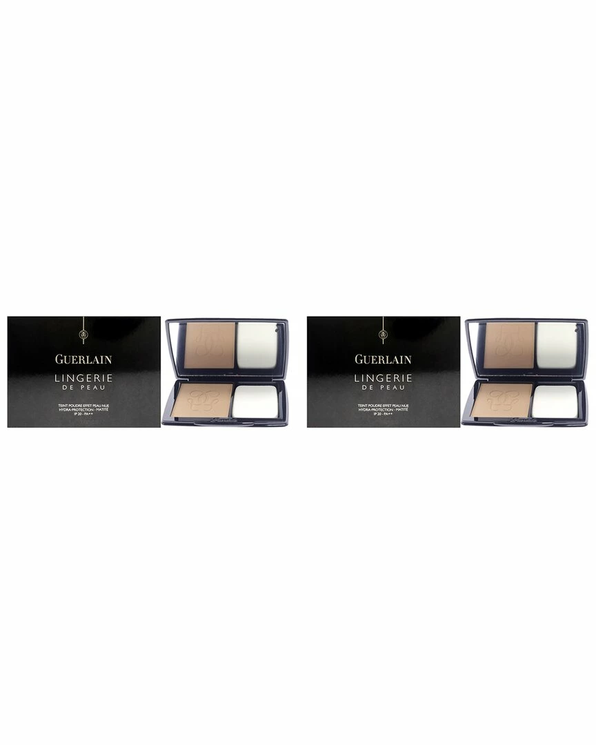 Guerlain 0.35oz Lingerie De Peau Nude Powder Foundation SPF 20 - #05 Dark Beige Women Face & Eye Makeup 4 Guerlain 0.35oz Lingerie De Peau Nude Powder Foundation SPF 20 - #05 Dark Beige Women Face & Eye Makeup - Image 2