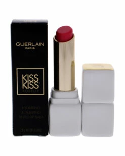 Guerlain 0.09oz #R375 Flush Noon Kisskiss Roselip Hydrating Plumping Tinte Women Lip & Cheek Makeup