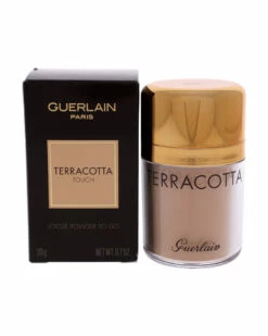Guerlain 0.7oz #02 Medium Terracotta Touch Loose Powder On-The-Go Women Face & Eye Makeup
