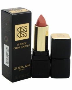 Guerlain 0.12oz 302 Romantic Kiss KissKiss Shaping Cream Lip Colour Women Lip & Cheek Makeup
