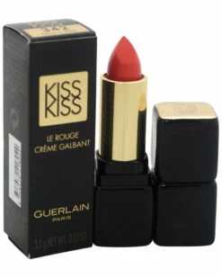 Guerlain 0.12oz 342 Fancy Kiss KissKiss Shaping Cream Lip Colour Women Lip & Cheek Makeup