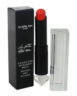 Guerlain 0.09oz 042 Fire Bow La Petite Robe Noire Deliciously Shiny Lip Colour Women Lip & Cheek Makeup