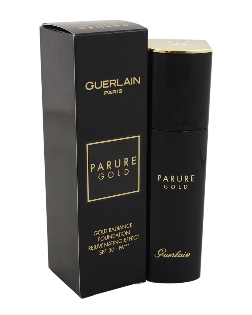 Guerlain #24 Dore Moyen/Medium Golden Parure Gold Radiance 1oz Foundation SPF 30 Women Face & Eye Makeup 3 Guerlain #24 Dore Moyen/Medium Golden Parure Gold Radiance 1oz Foundation SPF 30 Women Face & Eye Makeup