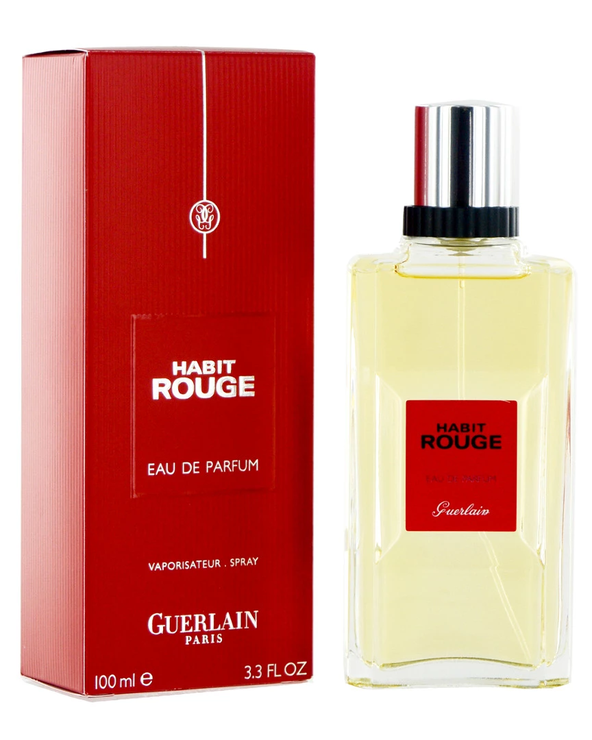 Guerlain Men's Habit Rouge 3.3oz Eau De Parfum Spray Cologne & Aftershave 3 Guerlain Men's Habit Rouge 3.3oz Eau De Parfum Spray Cologne & Aftershave