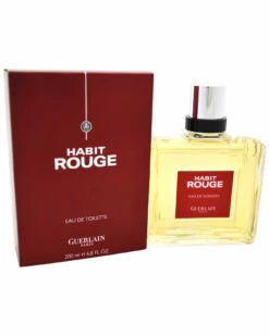 Guerlain Habit Rouge 6.8oz Eau De Toilette Spray Women Fragrance