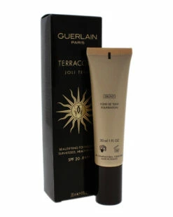 Guerlain 1oz Ebony Terracotta Joli Teint Beautifying Foundation Women Face & Eye Makeup