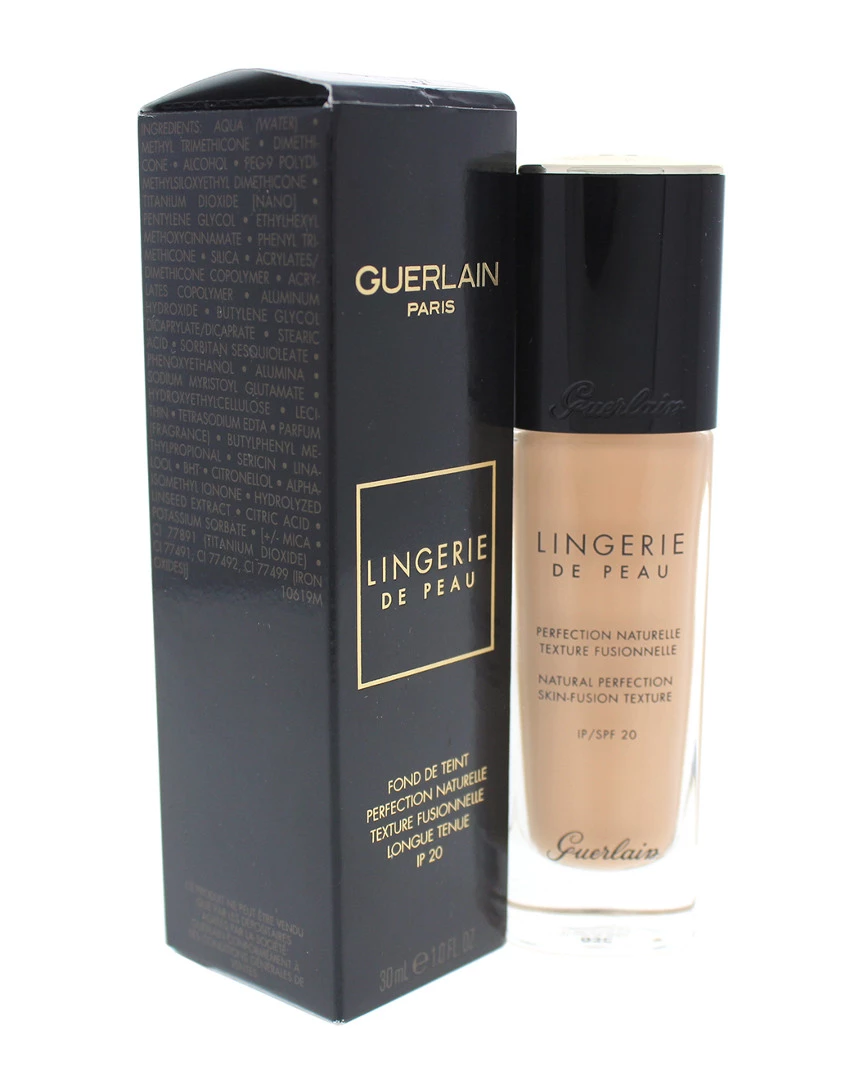 Guerlain Lingerie De Peau Natural Perfection Natural Cool 1oz Foundation SPF 20 Women Face & Eye Makeup 3 Guerlain Lingerie De Peau Natural Perfection Natural Cool 1oz Foundation SPF 20 Women Face & Eye Makeup