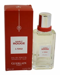 Guerlain Women's Habit Rouge L'eau 1.6oz Eau De Toilette Spray Fragrance