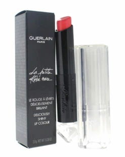 Guerlain 0.09oz Coral Collar La Petite Robe Noire Deliciously Shiny Lip Colour Women Lip & Cheek Makeup