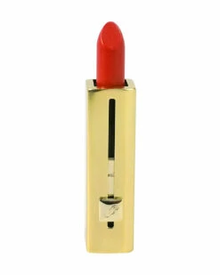 Guerlain .12oz Fleur De Feu Rouge Automatique Long-Lasting Lipstick Women Lip & Cheek Makeup