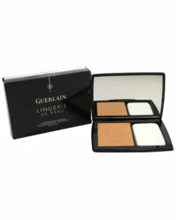 Guerlain 0.35oz Dark Beige Lingerie De Peau Nude Powder Foundation SPF 20 Women Face & Eye Makeup