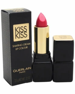 Guerlain 0.12oz Excessive Rose KissKiss Shaping Cream Lip Colour Women Lip & Cheek Makeup