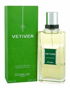 Guerlain Men's Vetiver 3.4oz Eau De Toilette Cologne & Aftershave