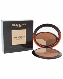 Guerlain 0.35oz Natural Terracotta Sun Trio Bronzing Contour Palette Women Face & Eye Makeup