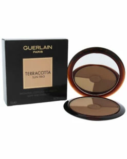 Guerlain 0.35oz Light Terracotta Sun Trio Bronzing Contour Palette Women Face & Eye Makeup