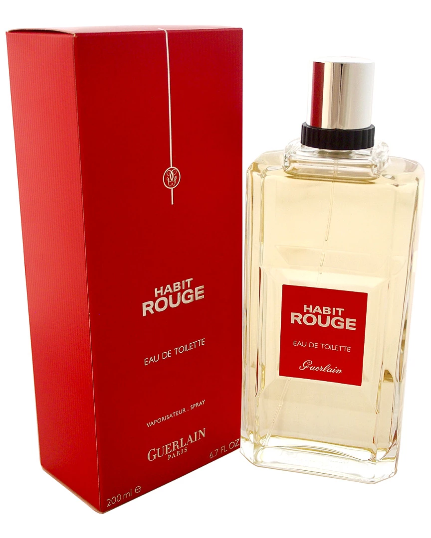 Guerlain Men's 6.7oz Habit Rouge Eau De Toilette Spray Cologne & Aftershave 3 Guerlain Men's 6.7oz Habit Rouge Eau De Toilette Spray Cologne & Aftershave